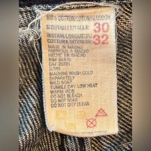 Vintage Tommy Jeans Spellout Waistband Straight Leg Women’s 30x30 90s - Picture 8 of 9